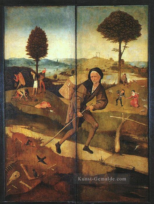 Der Weg des Lebens äußeren Flügel eines Triptychons moralischen Hieronymus Bosch Ölgemälde